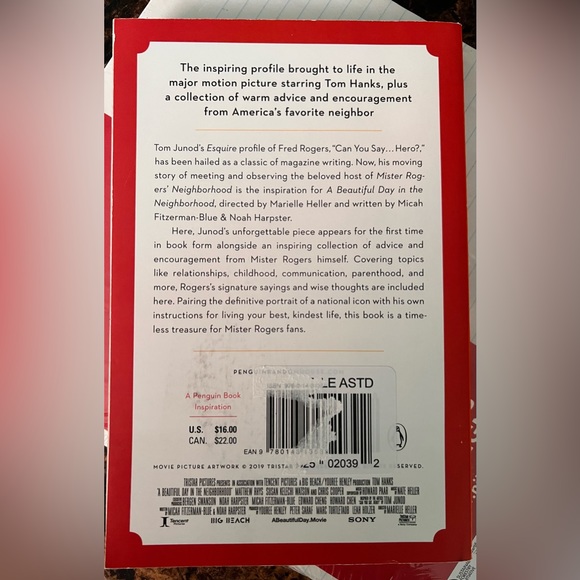 ♥️A Beautiful Day in the Neighborhood paperback - Picture 2 of 4